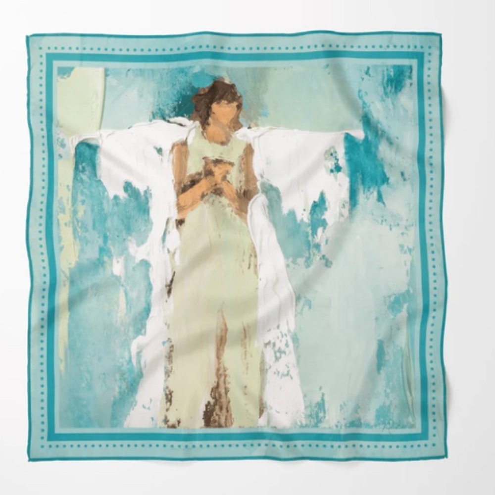 Anne Neilson WRAPPED IN TRUTH SILK SCARF